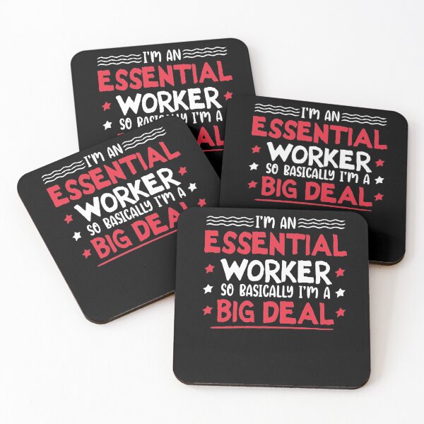 Item preview, Essential Worker Big Deal, Essential Worker shirt, Essential Hero Quarantine shirt designed and sold by Noussairox.
