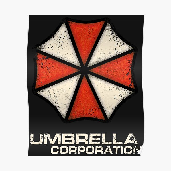 UMBRELLA CORPORATION VINTAGE Póster