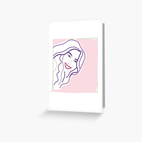 digital illustration Greeting Card