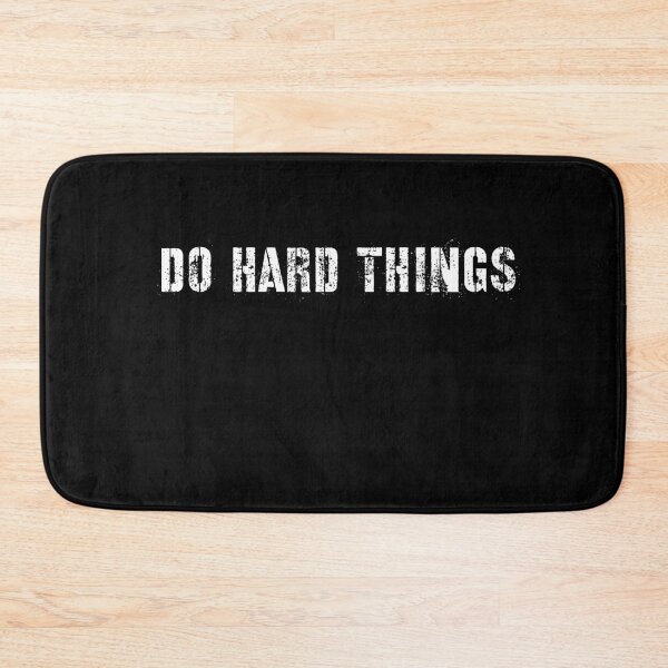 Item preview, Do hard things tough man/woman designed and sold by snowry.