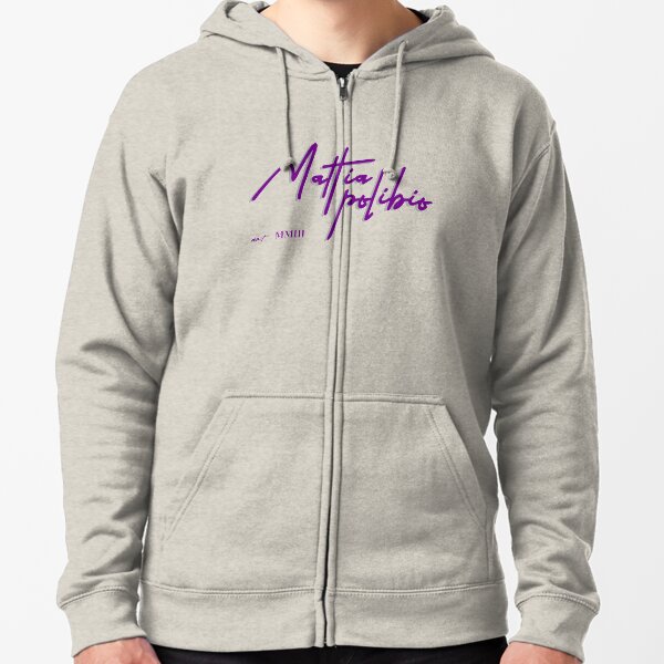 Mattia Polibio Merch Zipped Hoodie