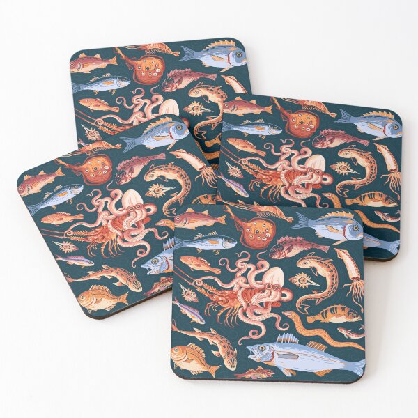 Item preview, Pompeii Marine Mosaic  designed and sold by flaroh.