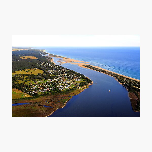 Item preview, Marlo .Vic. East Gippsland View of Snowy River Entrance designed and sold by helmutk.