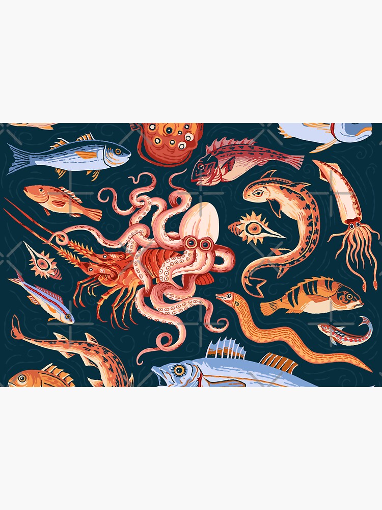 Pompeii Marine Mosaic by flaroh