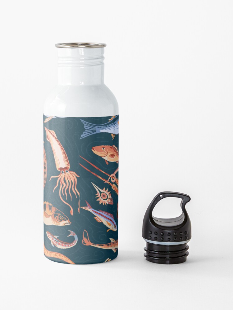 Alternate view of Pompeii Marine Mosaic Water Bottle