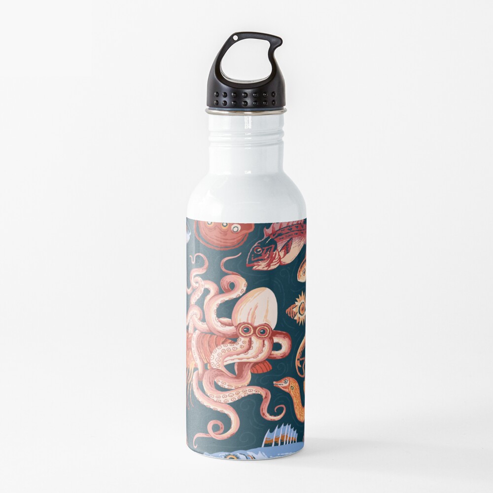 Pompeii Marine Mosaic Water Bottle