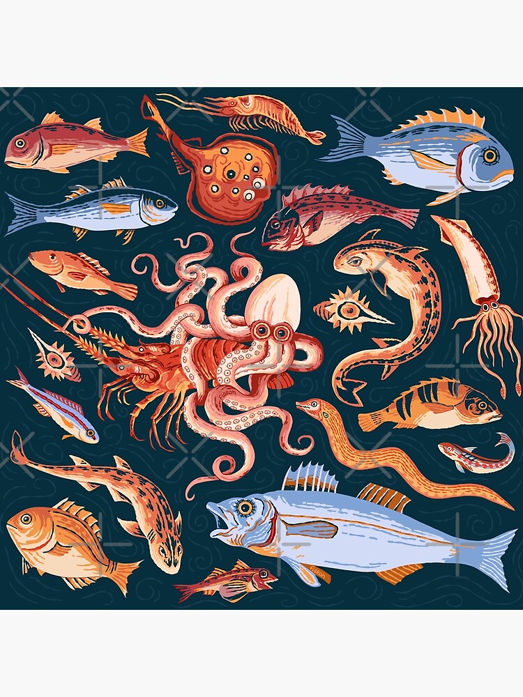 Pompeii Marine Mosaic by flaroh