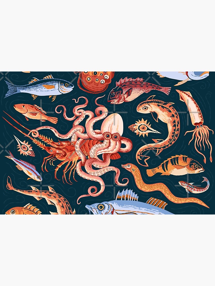 Pompeii Marine Mosaic by flaroh