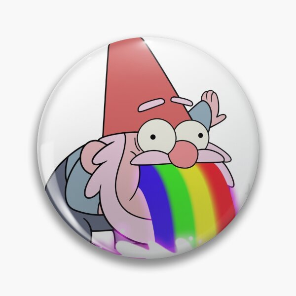 Item preview, Etiqueta engomada de Gnomo (Gravity Falls) designed and sold by onembrace.