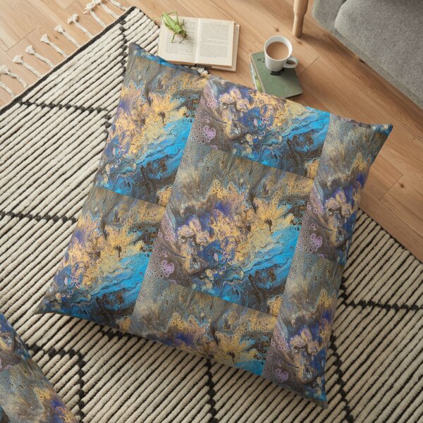 Deep Into The Ocean Floor Pillow