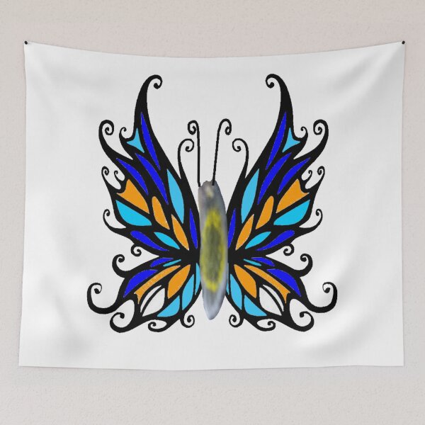 Item preview, Pussy willow butterfly  designed and sold by BellsPainting.