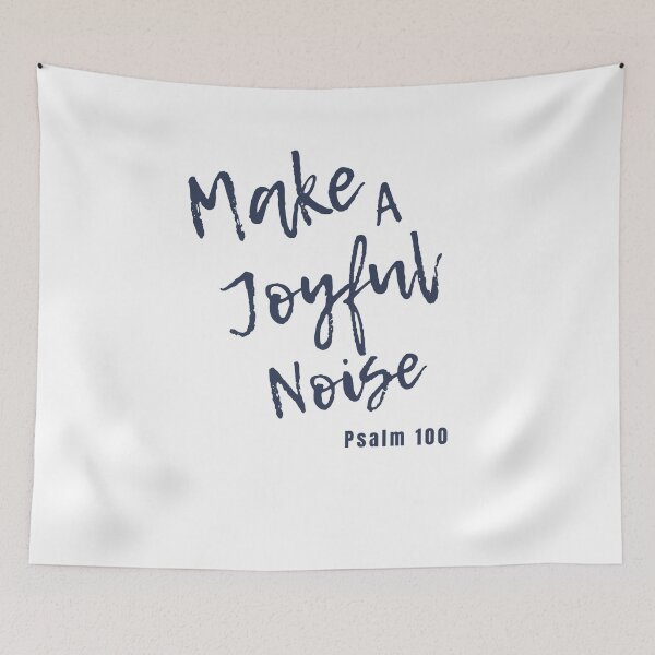 Item preview, Make a Joyful Noise Psalm 100 designed and sold by Glenda Hill.