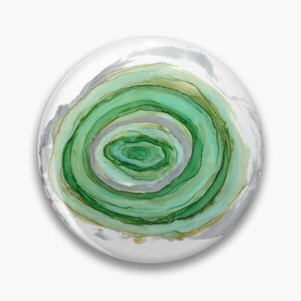 Item preview, Green Agate Slice designed and sold by Kera Roake.
