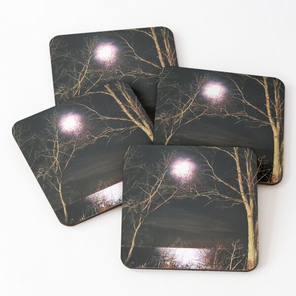 Item preview, Moon over Lake Michigan designed and sold by Marissa Dickey.