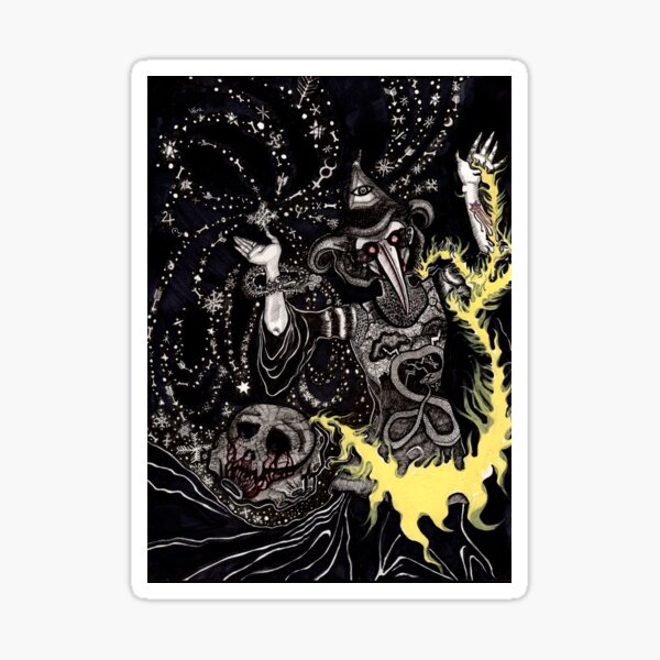A Deluge of Plague and Stardust Sticker