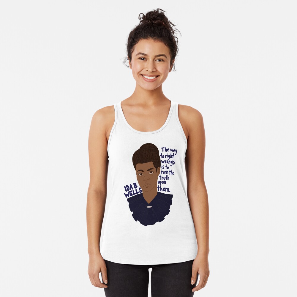 Vista previa del artículo con la obra «Camiseta con espalda nadadora», diseñado y vendido por paumolaco.