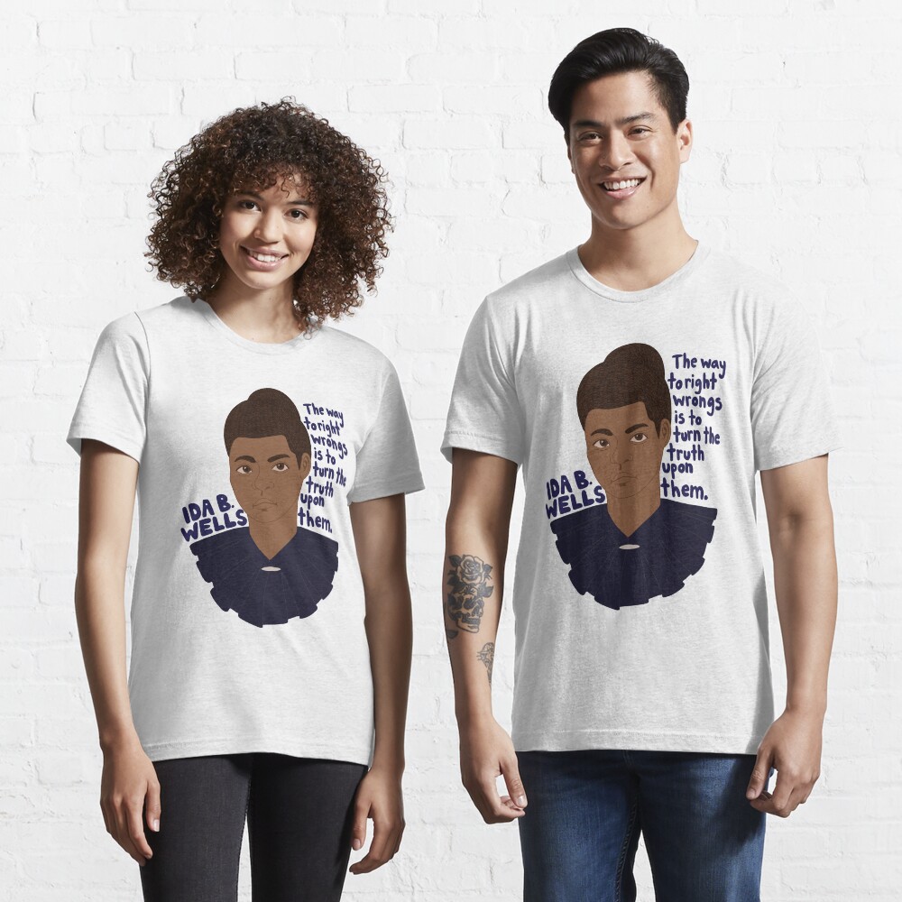 Vista previa del artículo con la obra «Camiseta esencial», diseñado y vendido por paumolaco.