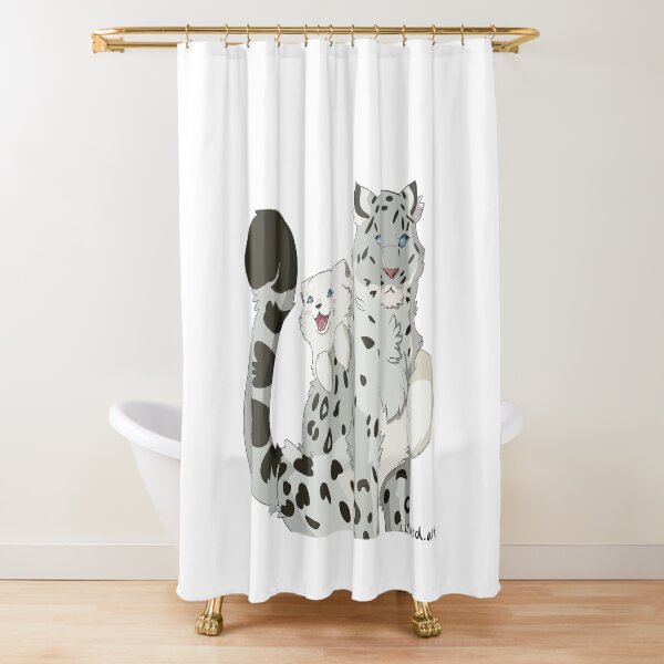 Snow Friends Shower Curtain