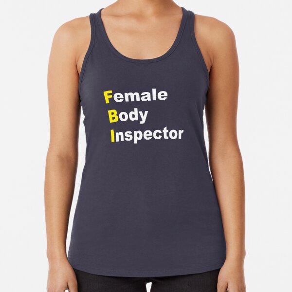 Limitless - Female Body Inspector Racerback Tank Top