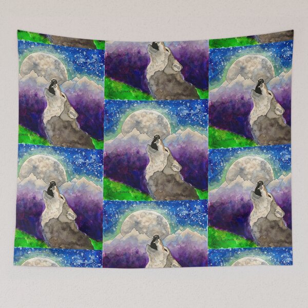 Item preview, Howl at 8 designed and sold by CQArtwork.