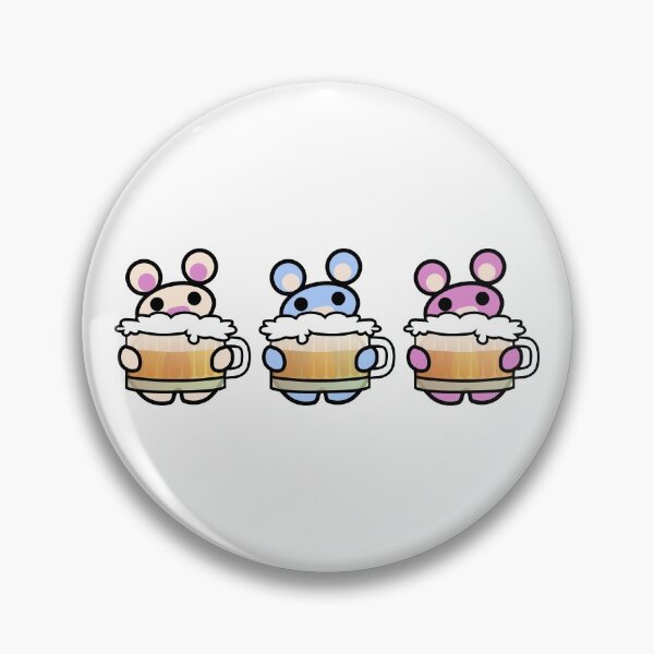 Item preview, Three Chibis (Beer) designed and sold by Carbon-Fibre Media.