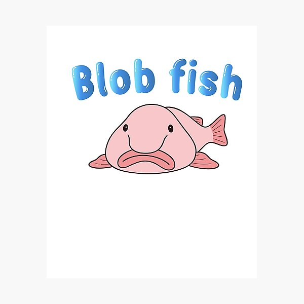 Blob Fish Cartoon Photographic Prints for Sale | Redbubble Blob Fish Cartoon Photographic Prints for Sale | Redbubble