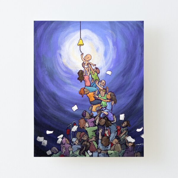 The Remission Bell Army Canvas Mounted Print