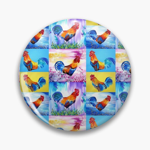 Item preview, Roosters , a happy montage designed and sold by cathyartist.