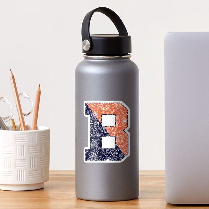 "Bucknell B - Full Pattern" Sticker For Sale By OxleyT | Redbubble