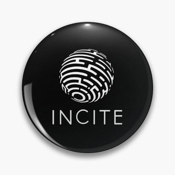Item preview, INCITE LOGO - WHITE ON DARK designed and sold by nerd-girl-art.