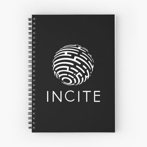 Item preview, INCITE LOGO - WHITE ON DARK designed and sold by nerd-girl-art.