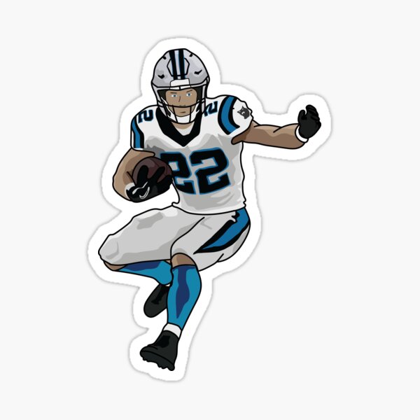 johnnystackart Christian McCaffrey CMC Jersey SF Shirt Sticker