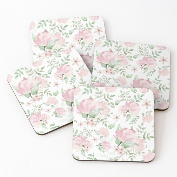 Item preview, Hazy Spring Floral Watercolour Pattern designed and sold by Anne-Marie Bloor.