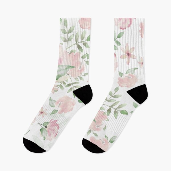 Item preview, Hazy Spring Floral Watercolour Pattern designed and sold by Anne-Marie Bloor.