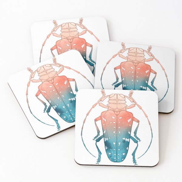 Item preview, Galaxy Beetle Watercolor designed and sold by famorack.
