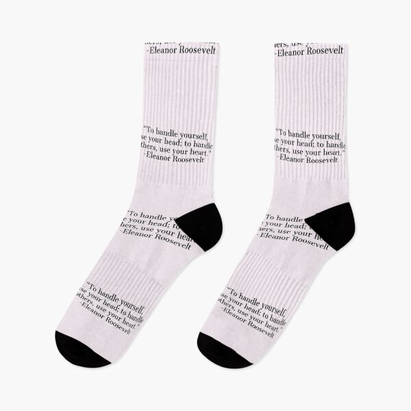 Item preview, Eleanor Roosevelt on handling yourself designed and sold by Yviemakes.