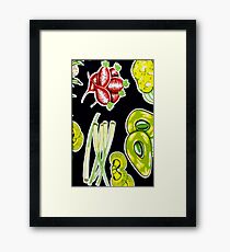Vegetables Framed Print