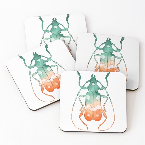 Item preview, Galaxy Beetle Watercolor designed and sold by famorack.