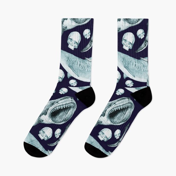 Item preview, Sharks and Skulls designed and sold by Flower Magic .