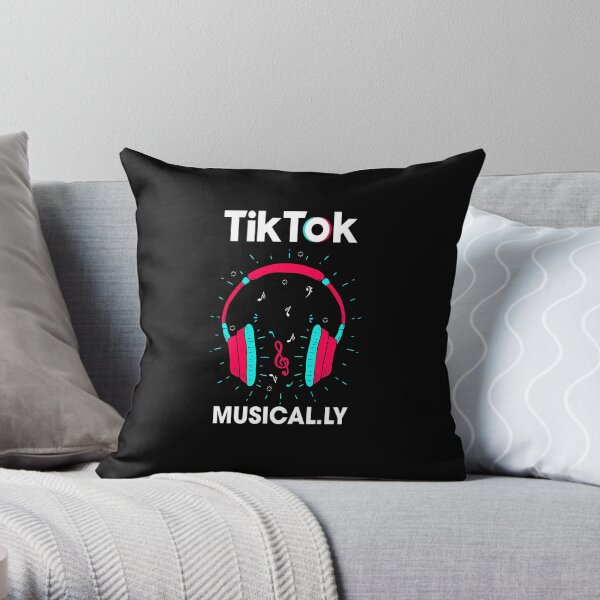 Sin música, la vida estaría en blanco para mí - Tik Tok Cojín