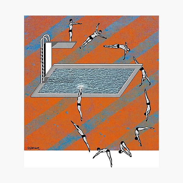Vista previa del artículo con la obra «Piscina Bilateral», diseñado y vendido por Gianni A. Sarcone.