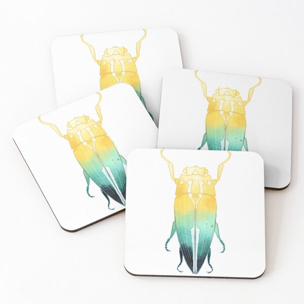 Item preview, Galaxy Beetle Watercolor designed and sold by famorack.