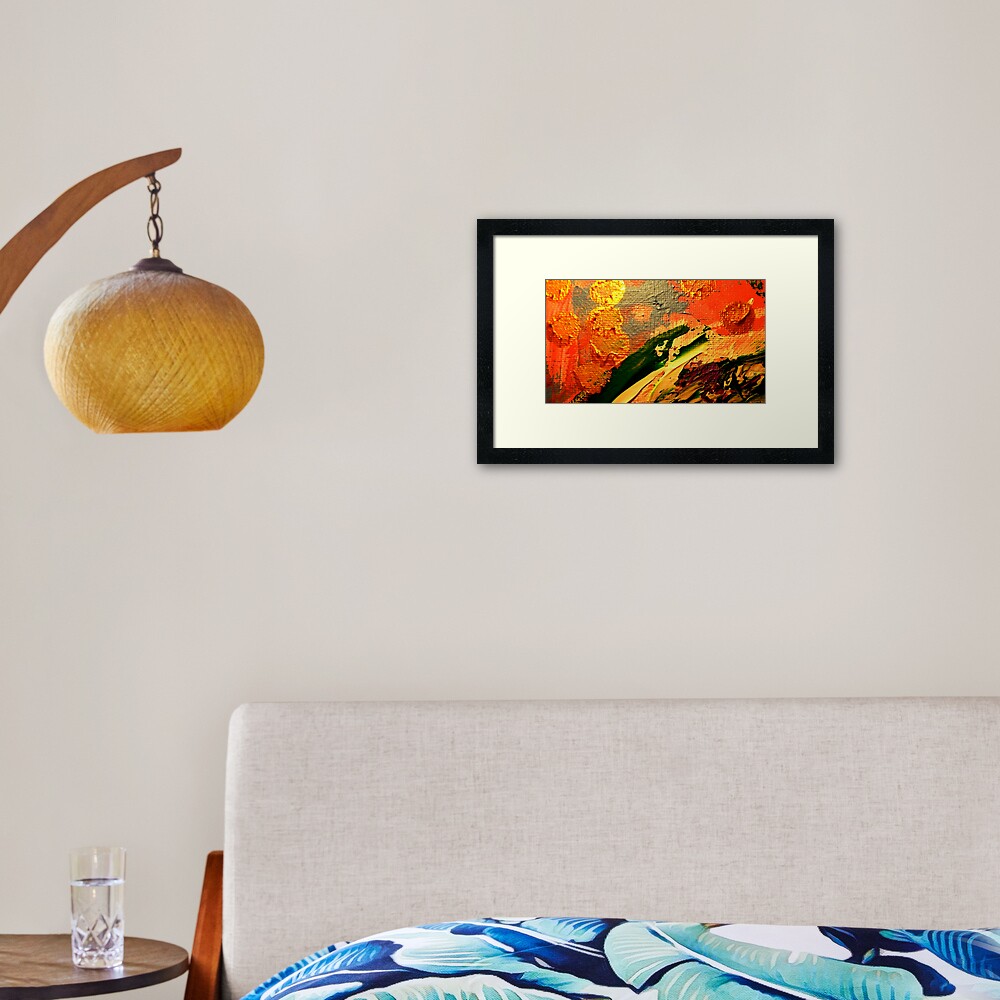 Crying Creature from Kelley's Jardin Framed Art Print