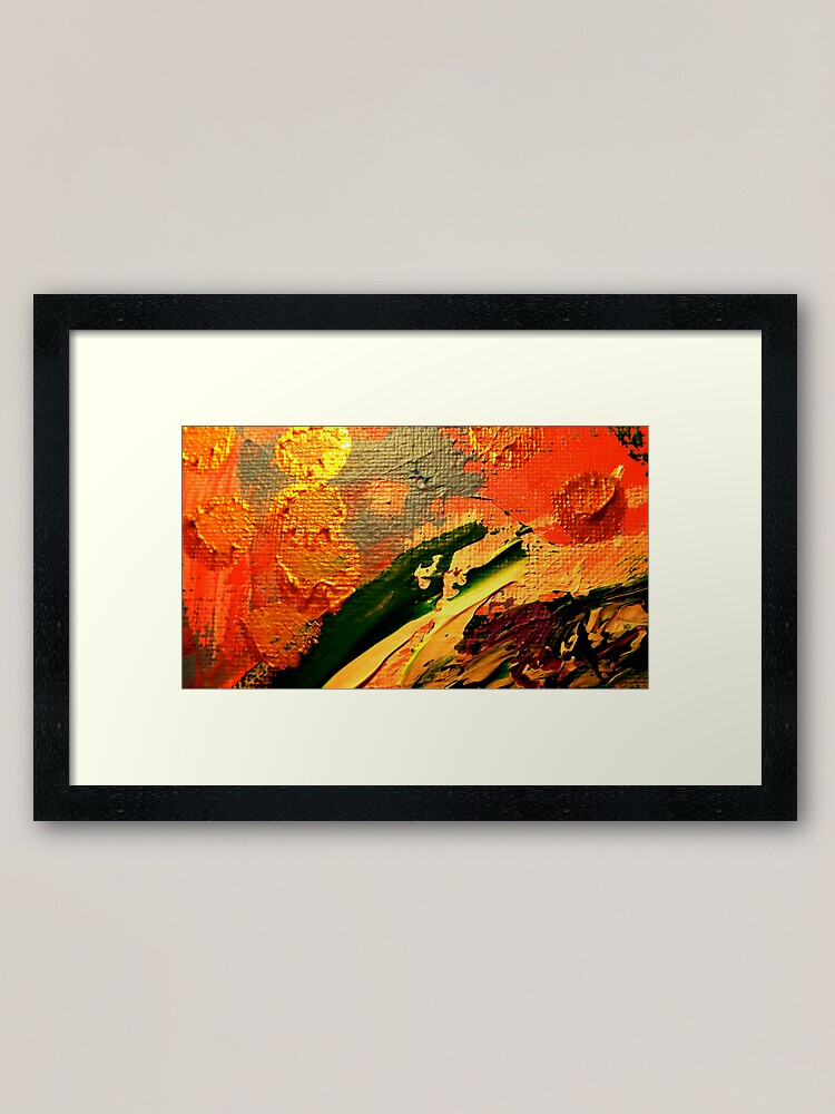 Alternate view of Crying Creature from Kelley's Jardin Framed Art Print