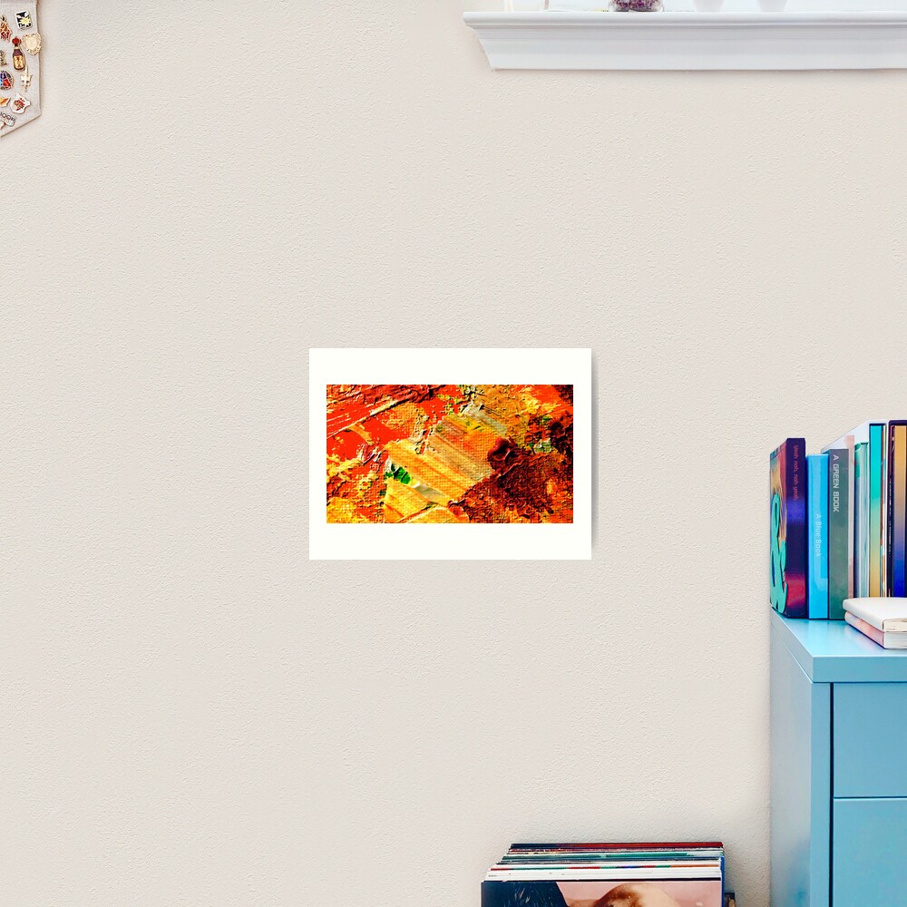 Aztec Steps Art Print