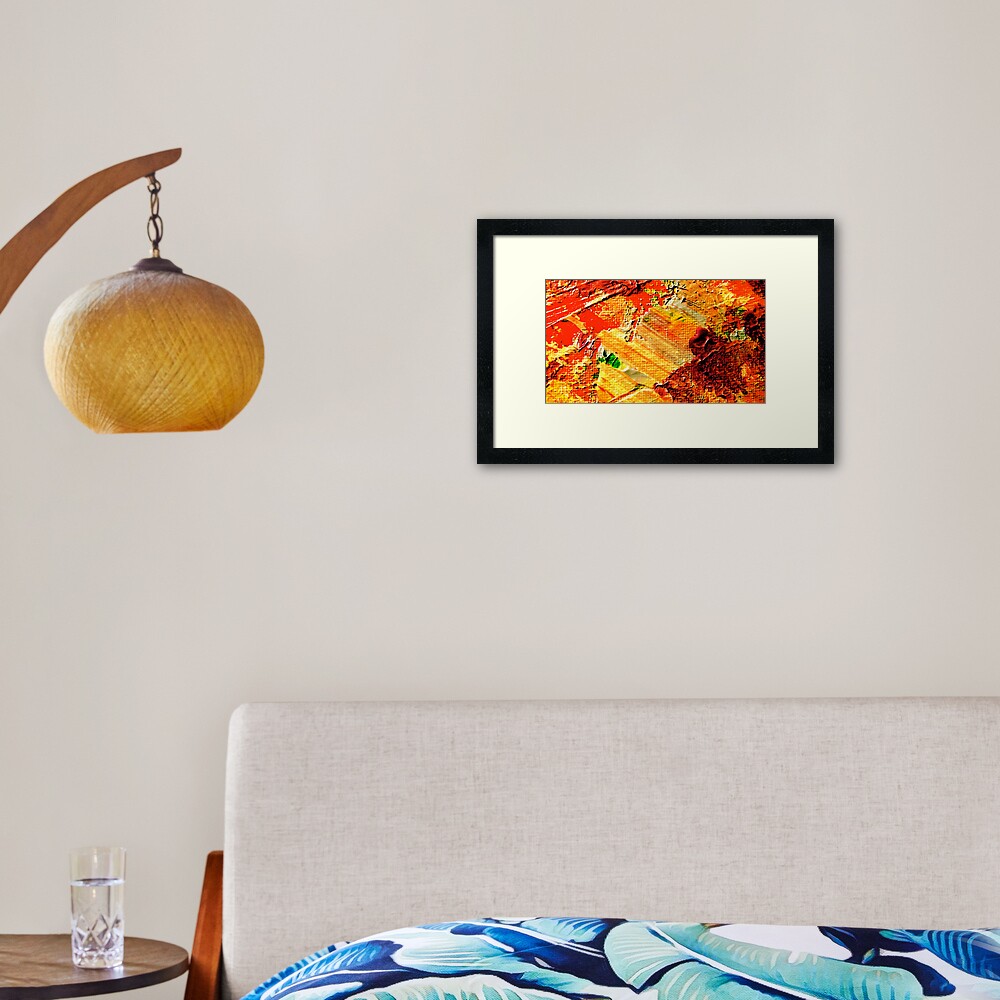Aztec Steps Framed Art Print