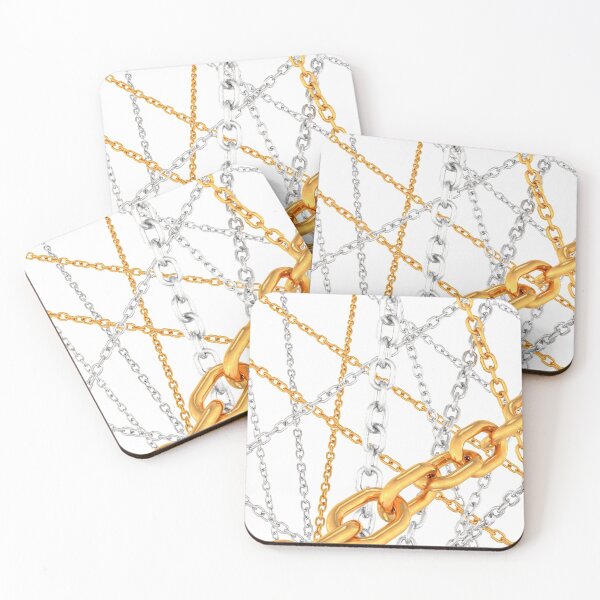 Item preview, Silver and Gold Beautiful Jewelry Luxury Metal Chains Sparkle designed and sold by IncrediVFX.