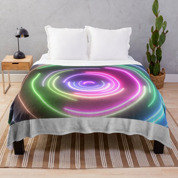 Item preview, Neon Circle Ring Halo Loops Glow Bright Colors and Spin Slowly designed and sold by IncrediVFX.