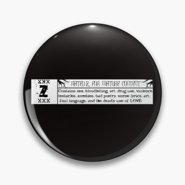 Item preview, Rated Z (Version 4) designed and sold by XXX Zombieboy XXX.
