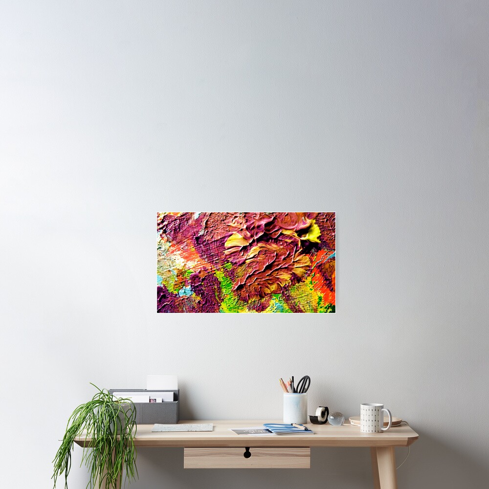 Windswept Flowers from Kelley's Jardin Poster